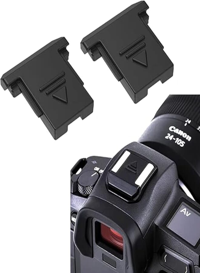 2 Pcs Camera Hot Shoe Cover Protector Cap for Canon DSLR, General Canon Camera Accessories